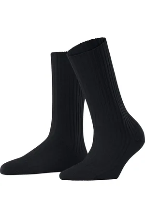 Falke Cosy Wool Boot warme dikke Wol sokken dames blauw
