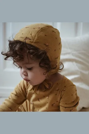 Konges Sløjd Konges Slojd Newborn romper mouw Flower Bouquet Dijon