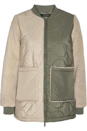 Noisy May NMTHORA QUILTED TEDDY JACKET Dames Jas
