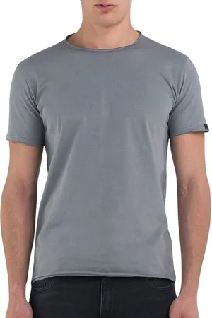 Replay Raw Cut Crew Shirt Heren