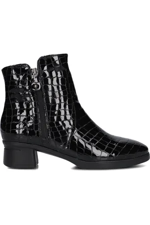 Hartjes Croco 2-rits G Booty Enkellaarsjes Dames -