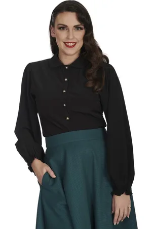 Banned Retro Posey Blouse - L