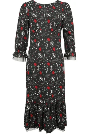 Hell Bunny Lilith Maxi Dress Lange jurk meerkleurig S Dames