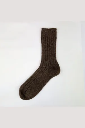Merkloos 100% biologische wollen sokken voor heren en dames 38/39