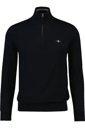 GANT Gebreide trui CLASSIC COTTON HALF ZIP