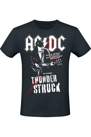 AC/DC Thunderstruck T-shirt 4XL Katoen Heren - Band merch, Bands, Duurzaamheid