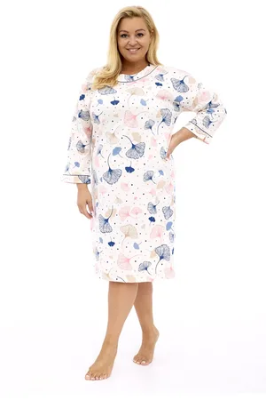 Cornette Dames Nachthemd Nachtjapon Esme 734/407 48 / 4XL