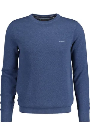 GANT Gebreide trui COTTON PIQUE C-NECK