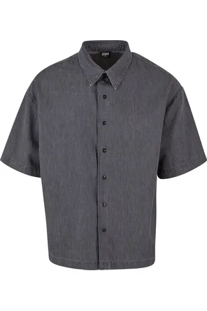 Urban classics Lightweight Denim Overhemd - XL