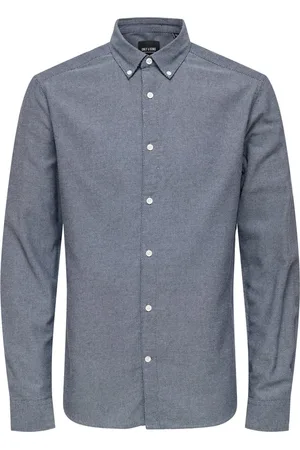 Only & Sons ONSTAR SLIM MELANGE BTN DOWN LS SHIRT Heren Overhemd