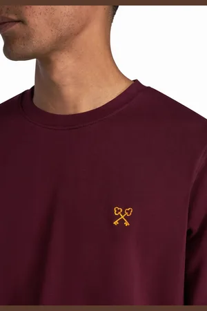 A-dam Key West - Sweater - Katoen - Trui - Heren - Bordeaux - XXL