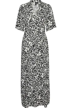 VERO MODA VMGWEN 2/4 SLEEVE ANKLE DRESS WVN B