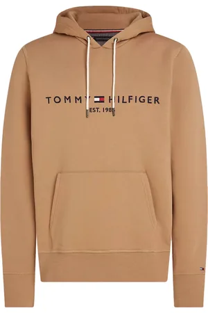 Tommy Hilfiger Heren hoodie Katoenen - camel