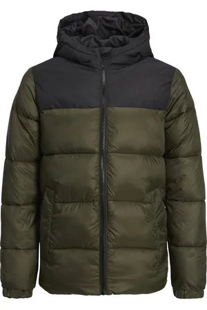 JACK & JONES JACK&JONES JUNIOR JJETOBY PUFFER HOOD SN JNR Jongens Jas