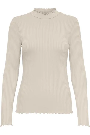 JDY FRANSISKA L/S HIGHNECK TOP JRS NOOS Dames Top