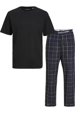 JACK & JONES Heren Pyjamaset JACBASIC Zwart/