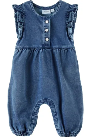 NAME IT NBFATORAS DNM 3702 SL SUIT Meisjes Denim salopette
