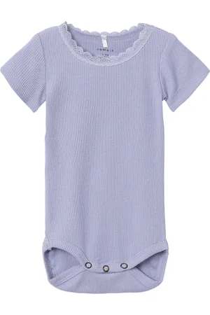 NAME IT Romper Kab Lace Korte Mouw Cosmic Sky maat 68