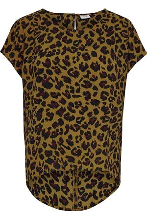 JDY UTRECHT MILO TRICK S/S TOP WVN - - Vrouwen