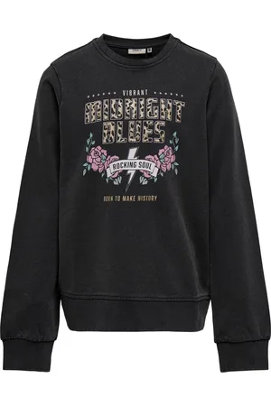 ONLY Kids KONLUCINDA L/S BRAVE/MIDNIGHT BR BOX SWT Meisjes Trui