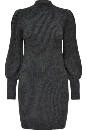 ONLY ONLKATIA L/S DRESS KNT NOOS Dames Jurk