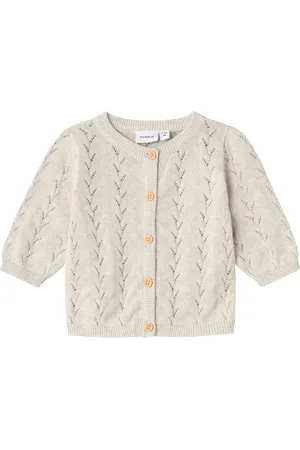 NAME IT NMFBANNI LS KNIT CARD NOOS Meisjes Vest