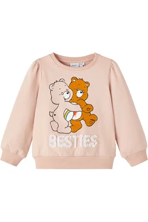 NAME IT NMFARRA CAREBEARS SWEAT BRU SKY Meisjes Trui