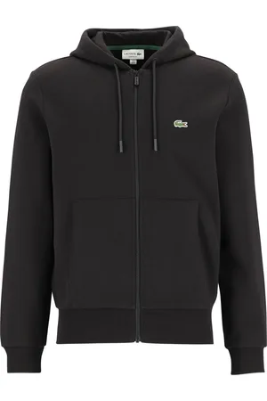 Lacoste Heren hoodie sweatsvest - met rits