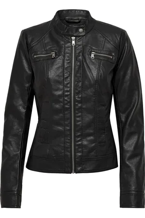 ONLY ONLBANDIT FAUX LEATHER BIKER OTW NOOS Dames Jas