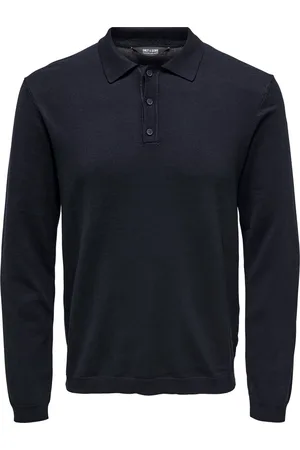 Only & Sons ONSWYLER LIFE REG 14 LS POLO KNIT NOOS Heren Trui
