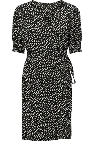 Pieces® PCTALA 2/4 WRAP DRESS NOOS BC Dames Jurk