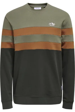 Only & Sons Thor Regular Logo CB Crew Sweater Heren