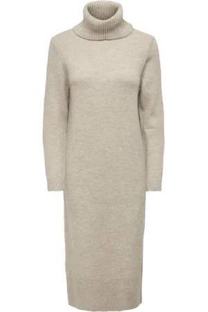 ONLY ONLBRANDIE L/S ROLL NECK DRESS KNT NOOS Dames Jurk