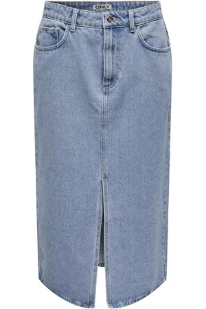 ONLY ONLBIANCA MIDI SKIRT DNM REA NOOS Dames Rok
