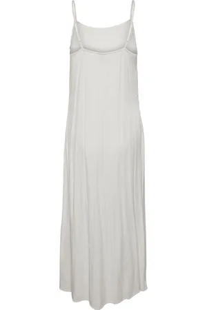 Pieces® PCSMILLI SL LONG SLIP DRESS PA