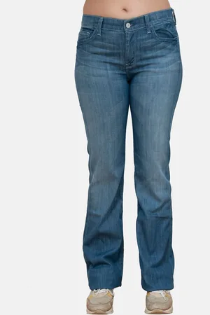 7 for all Mankind Jeans STRASS LBL strass strepen op achterzakken - straight - - 31