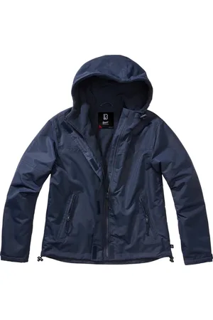 Brandit Ladies Windbreaker Frontzip Windbreaker navy S Polyester Dames - Basics