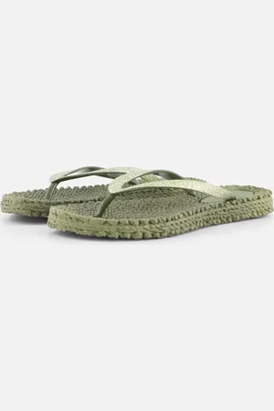 Ilse Jacobsen Groene Slippers - Dames