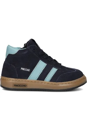 Pinocchio P1253 Sneakers - Leren Sneaker - Jongens -
