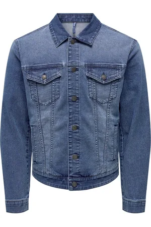 Only & Sons ONSCOIN MID. BLUE 4333 JACKET NOOS Heren Jas