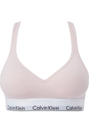 Calvin Klein Dames Modern Cotton bralette top - met voorgevormde cups - licht