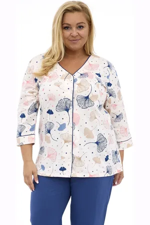 Cornette Dames Pyjama Winter Grote Maten Tess 842/394 50 / 5XL