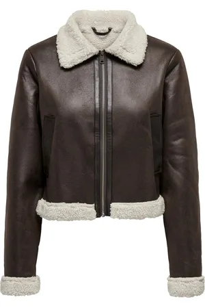 ONLY ONLBETTY BONDED ZIP JACKET INV OTW Dames Jas