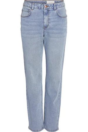 Noisy May NMGUTHIE HW STRAIGHT JEANS VI375LB NOOS Dames Jeans