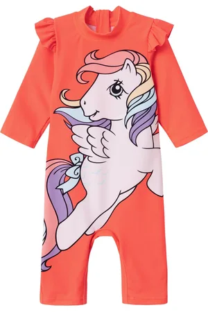 NAME IT NMFMASA MLP 3/4 UV SUIT CPLG Meisjes Badpak