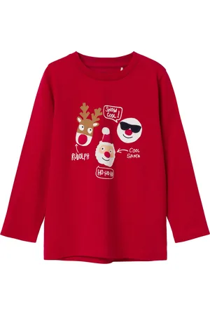 NAME IT NMMREX LS TOP BOX Jongens T-shirt
