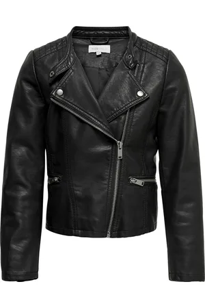 ONLY KIDS KONFREYA FAUX LEATHER BIKER OTW NOOS Meisjes Jas
