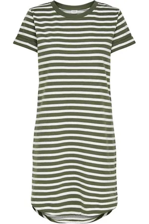 JDY IVY LIFE S/S STRIPE DRESS JRS Dames Jurk