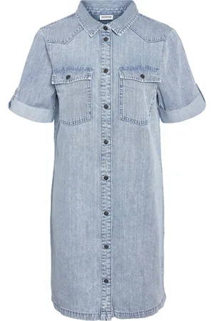 Noisy May NMNew Signe S/S denim dress WG003LG NOOS Korte jurk S