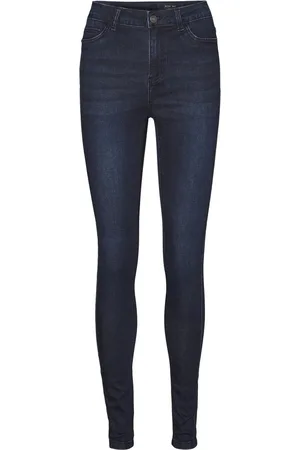 Noisy May NMCALLIE HW SKINNY JEANS VI241DB NOOS Dames Jeans